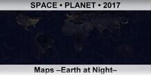 SPACE • PLANET Maps –Earth at Night–