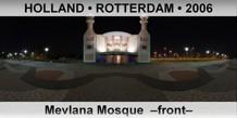 HOLLAND â€¢ ROTTERDAM Mevlana Mosque  â€“Frontâ€“