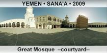 YEMEN â€¢ SANA'A Great Mosque  â€“Courtyardâ€“