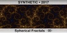 SYNTHETIC Spherical Fractals  ·XI·