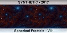 SYNTHETIC Spherical Fractals  ·VII·
